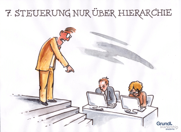 7 steuerung nur über hierarchie